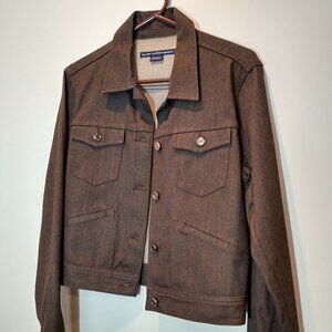 Ralph Lauren Sport Jean Gray Denim Jacket Size M